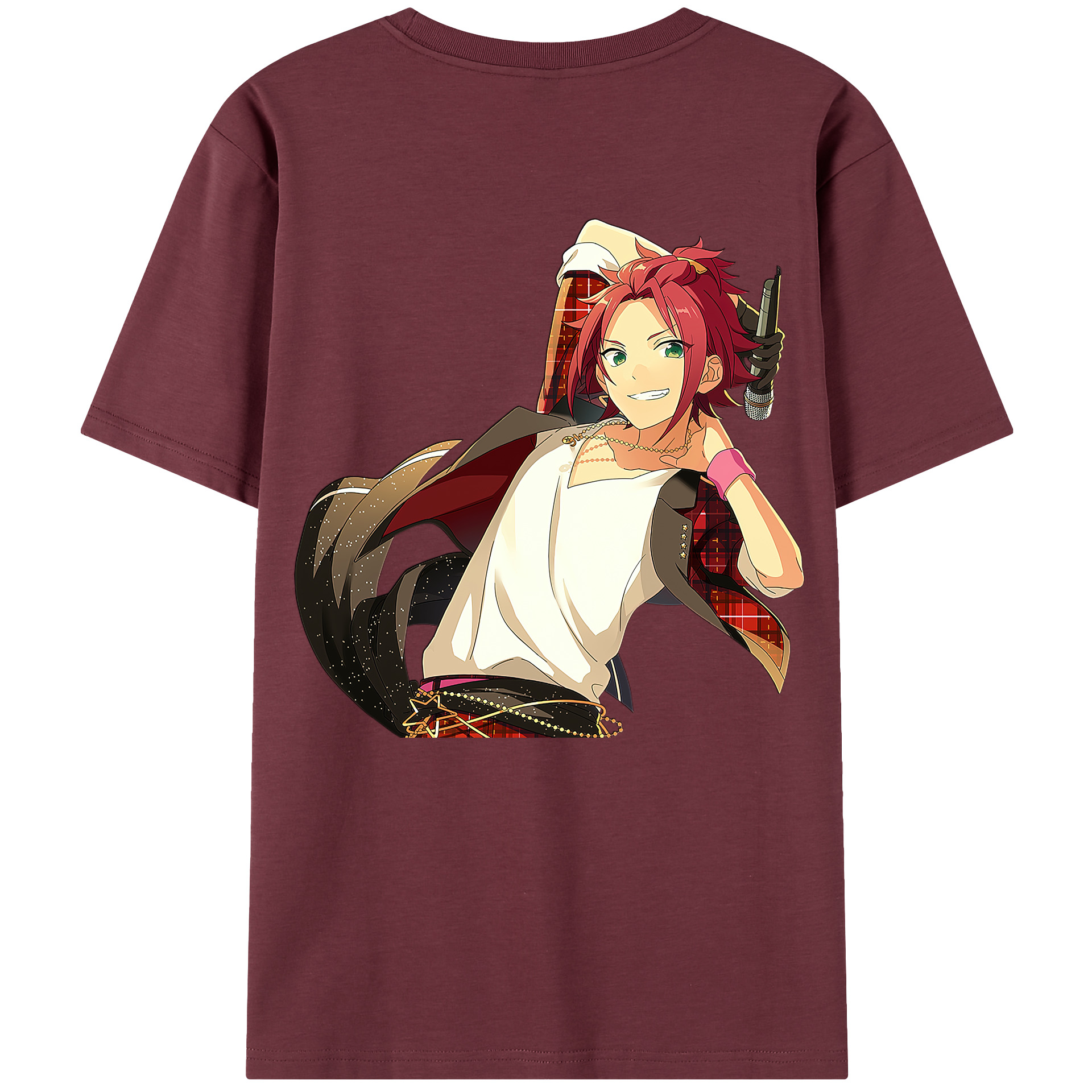 （画像用） あんさんぶるスターズ! Ensemble Stars 綿100％半袖Tシャツ（背面プリント）